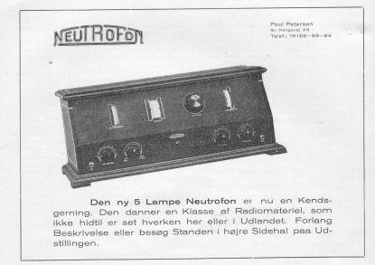 Neutrofon 1927