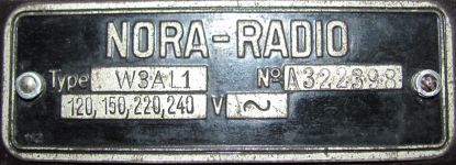 Nora-Radio W3AL1